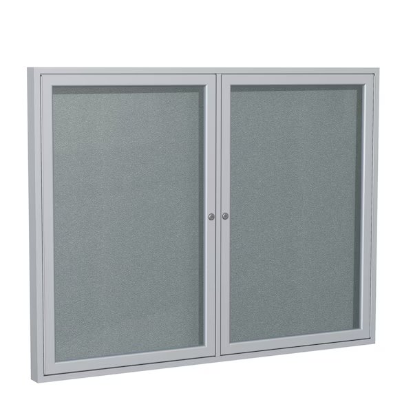 Enclosed Vinyl Bulletin Board 48x60